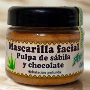 Mascarilla Facial de Sábila y Chocolate