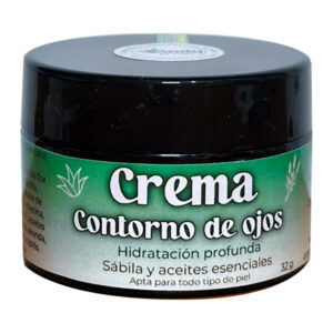 Crema para Contorno de Ojos con Pulpa de Sábila y Aceites Esenciales