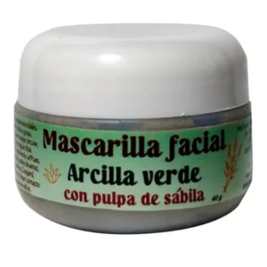 Mascarilla Facial de Sábila y Arcilla Verde