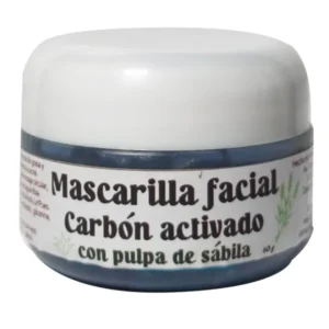 Mascarilla Facial Sábila y Carbón Activado