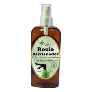 Rocío alivianador Pulpa de sábila y hierbas